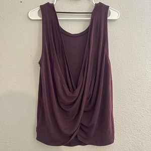 Athleta swoop back athletic tank top size medium